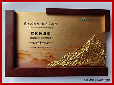 盛煌注册-2023年度华为专项攻坚奖