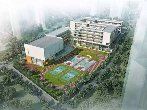 东莞-麓城外国语小学标识系统工程案例