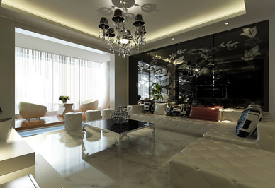 星欧散热器安装效果图