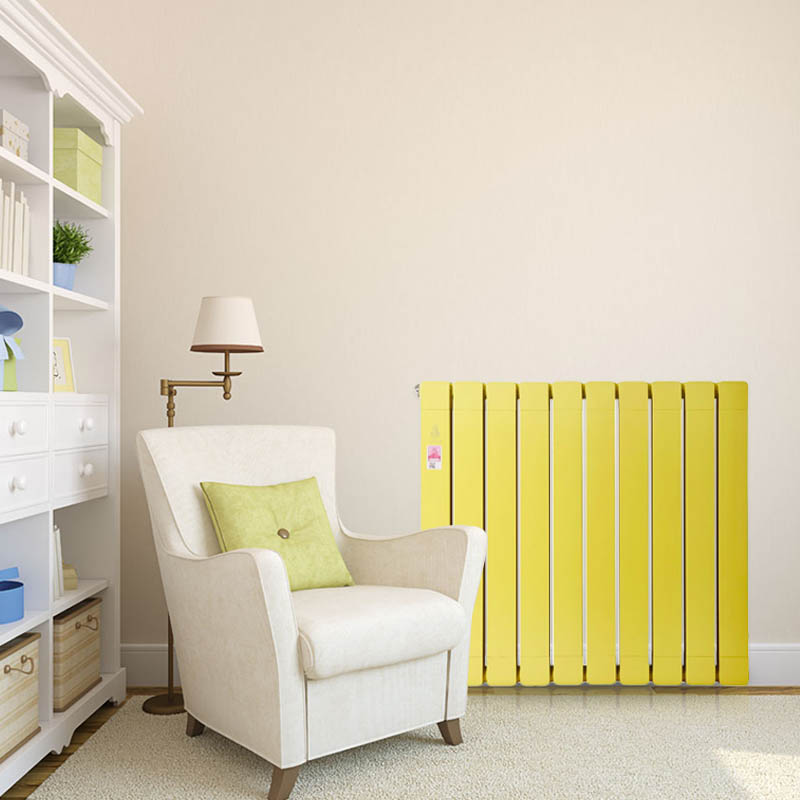 铜铝复合星欧注册/散热器60×60黄色 矮