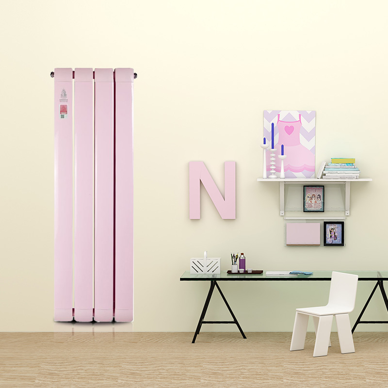 铜铝复合星欧注册/散热器8080粉色