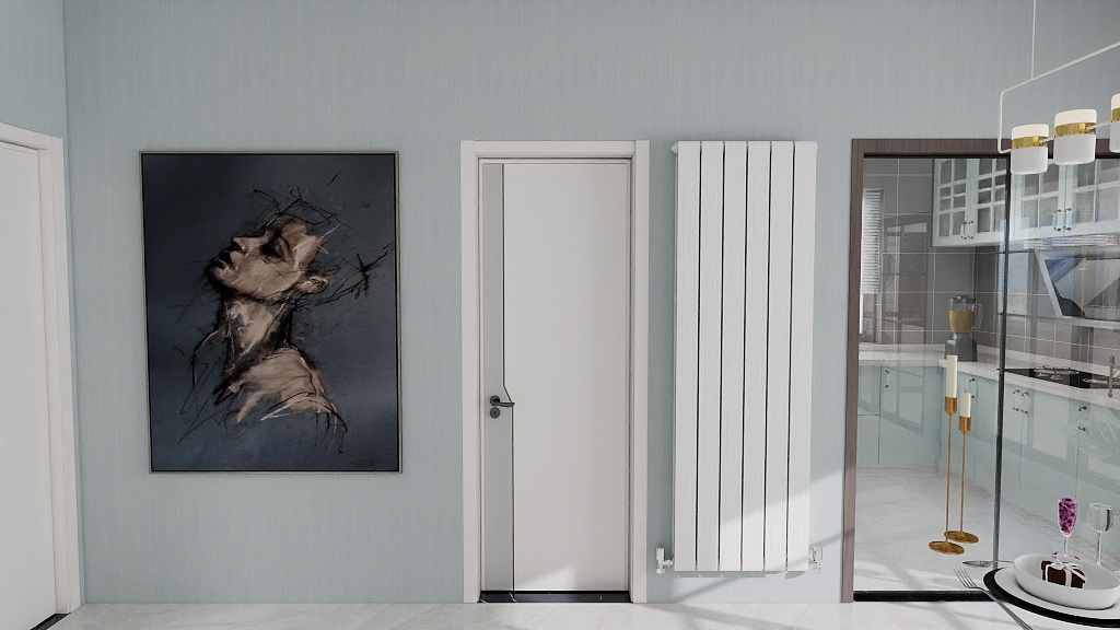 铜铝复合散热器